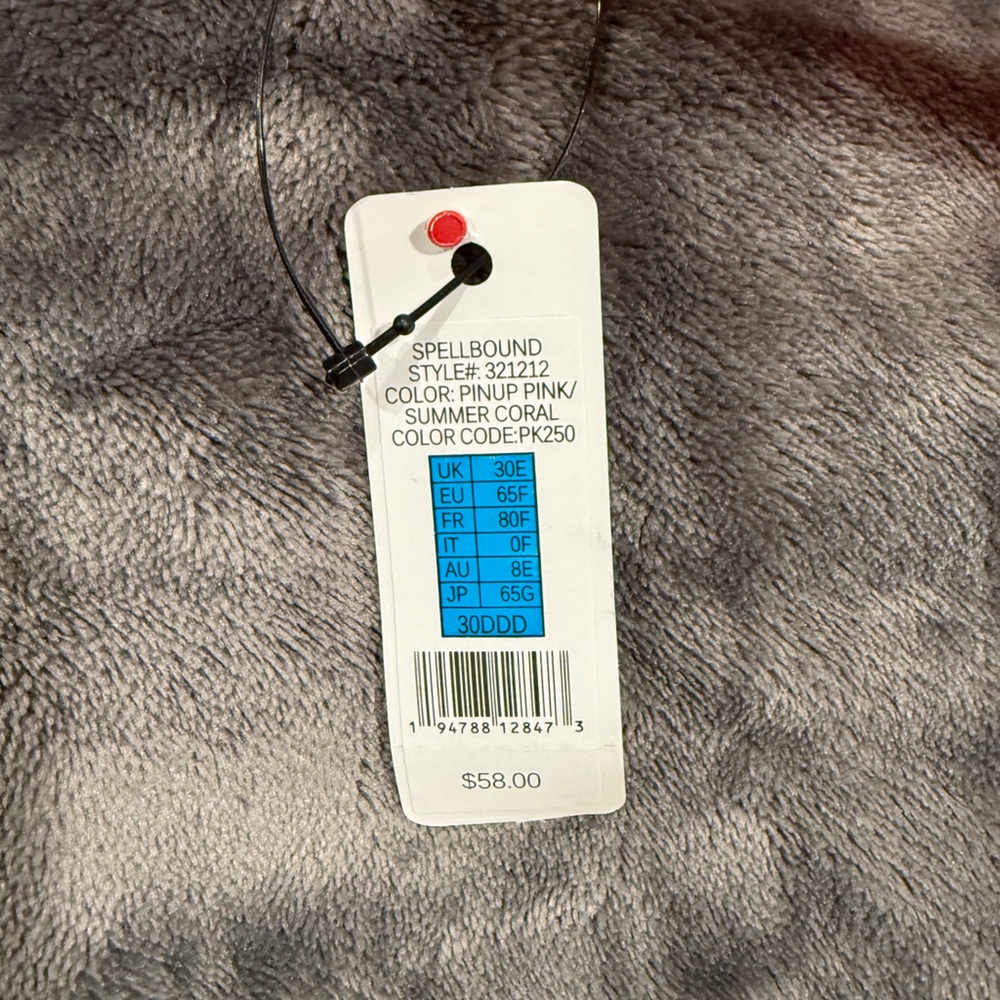 Skarlett Blue Vibrant Pink and Orange Bra - Picture 2 of 2